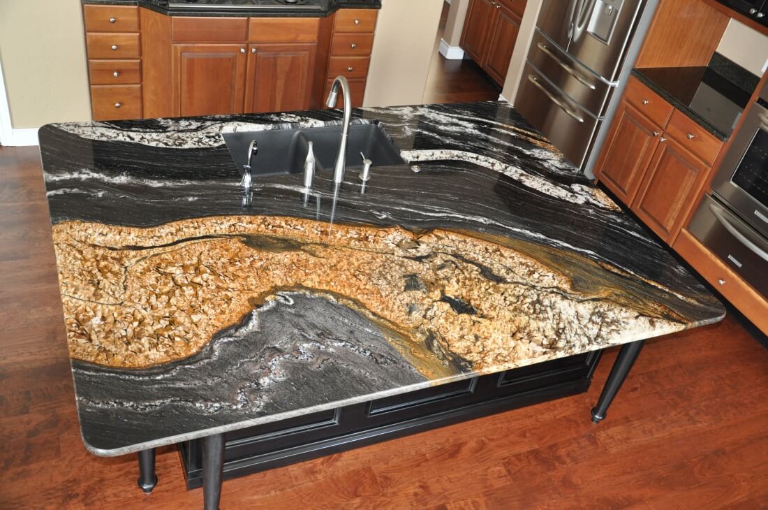 This Is A Magma Black Granite Slab Description From Granitepictures Org I Searched For This On Bing Com Images Countertops Granite Countertops Granite